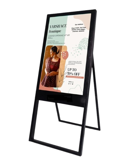 A-Type Standee / Digital Signage (55 Inch)